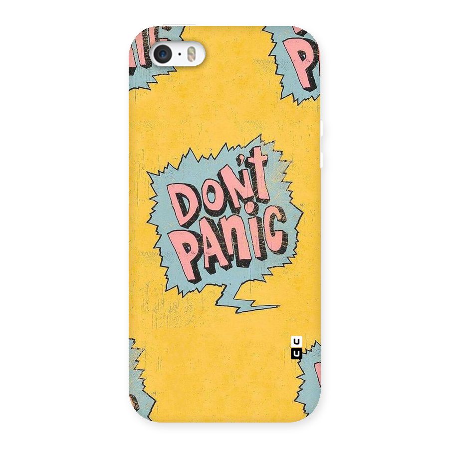 No Panic Back Case for iPhone SE