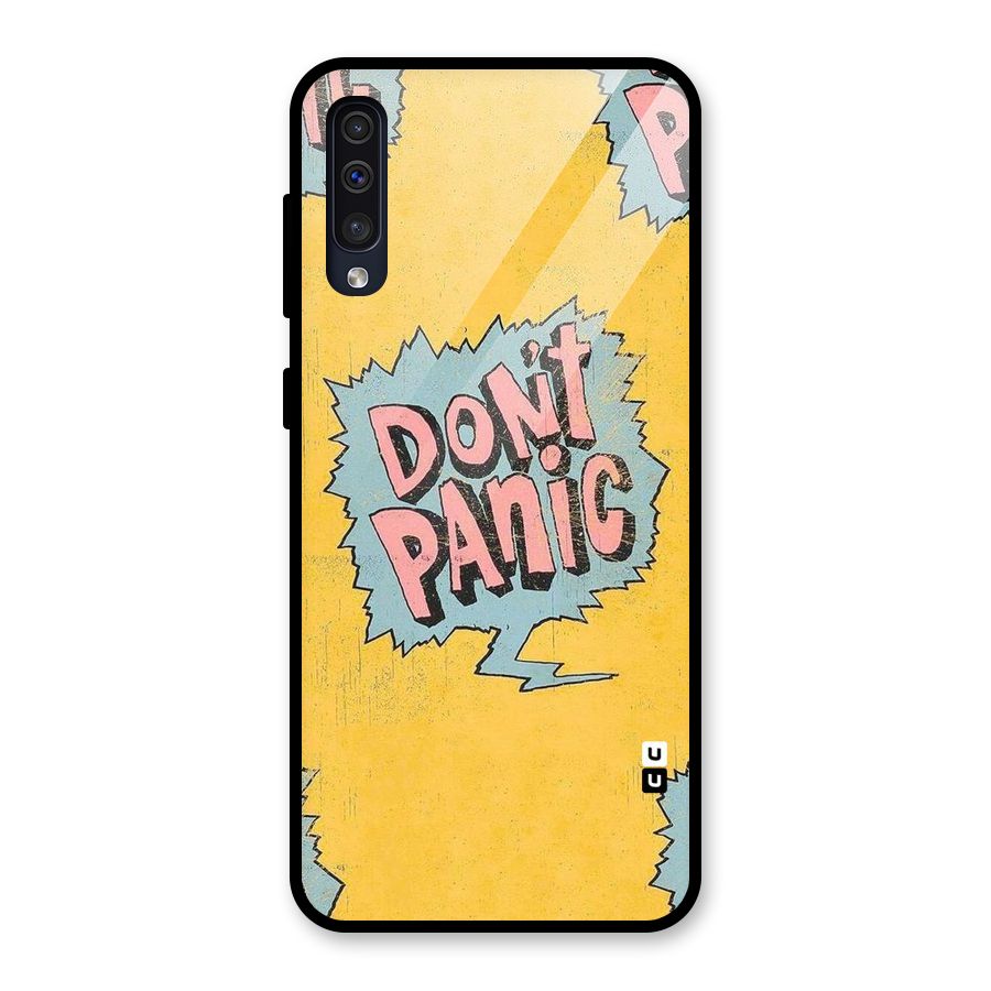 No Panic Glass Back Case for Galaxy A50