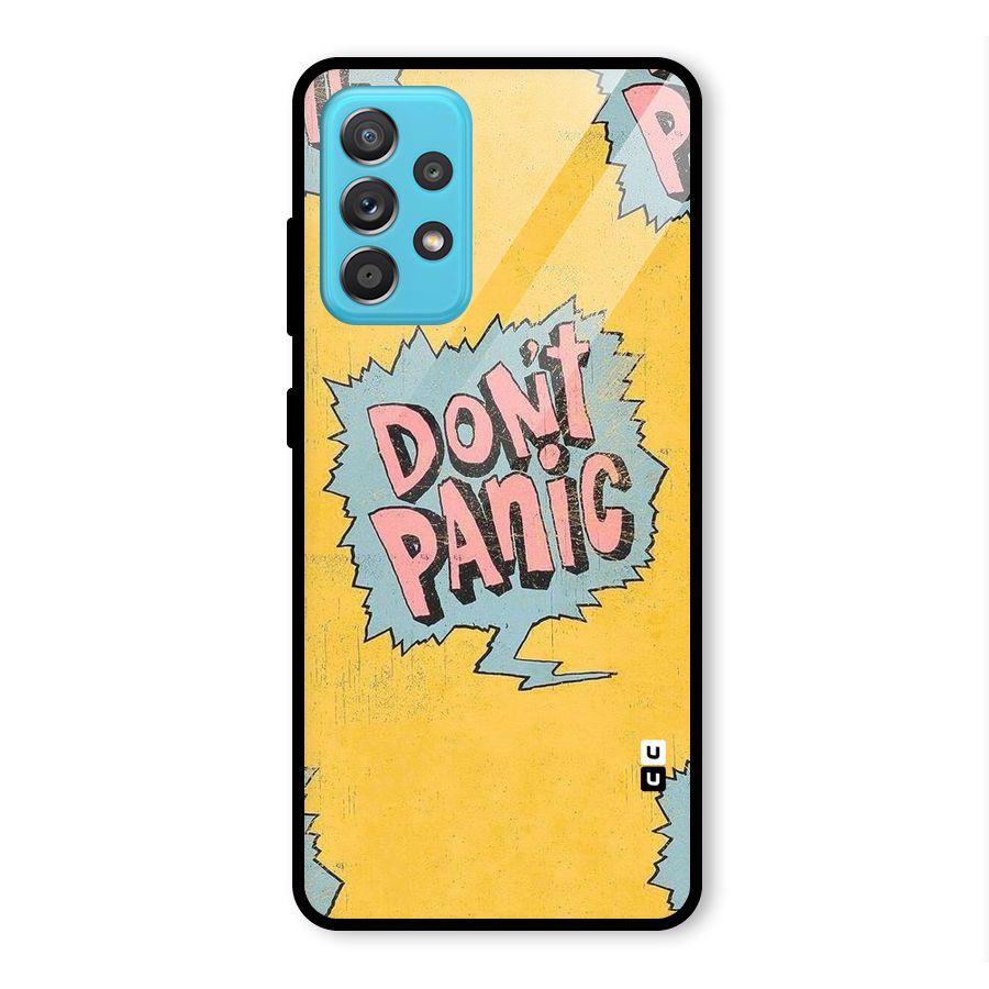 No Panic Glass Back Case for Galaxy A52