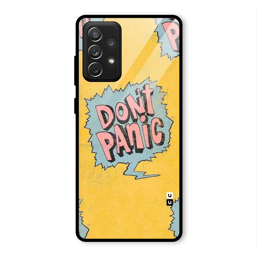 No Panic Glass Back Case for Galaxy A72