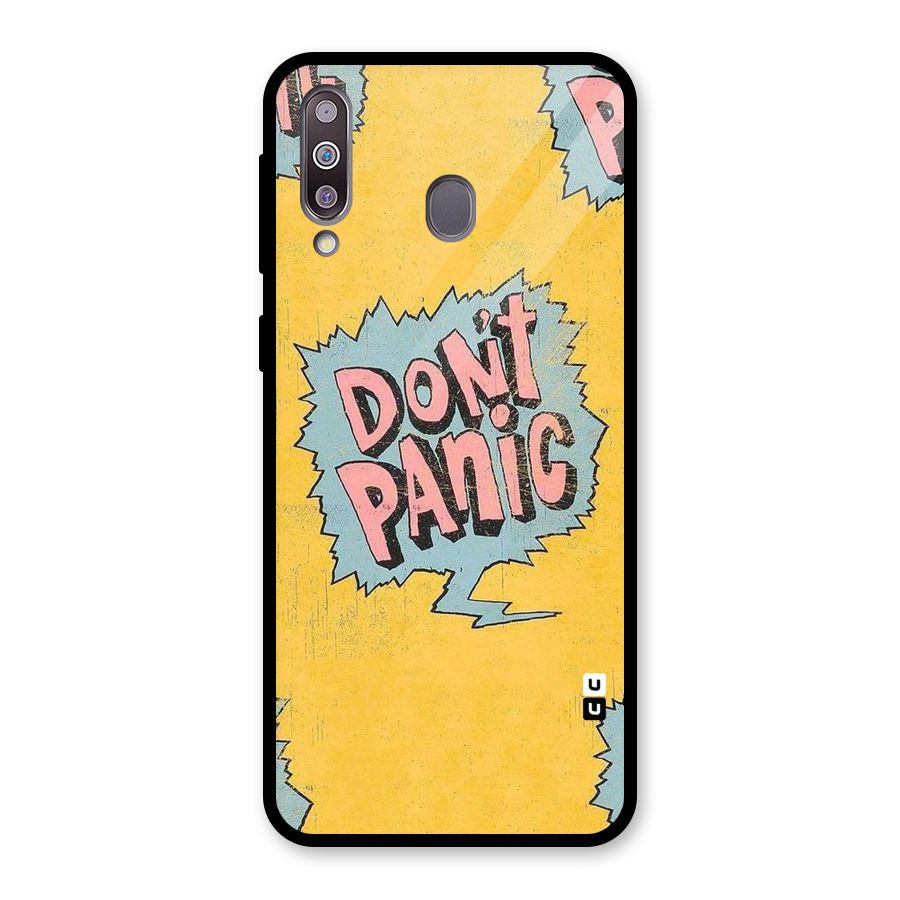 No Panic Glass Back Case for Galaxy M30