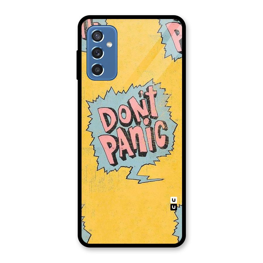 No Panic Glass Back Case for Galaxy M52 5G