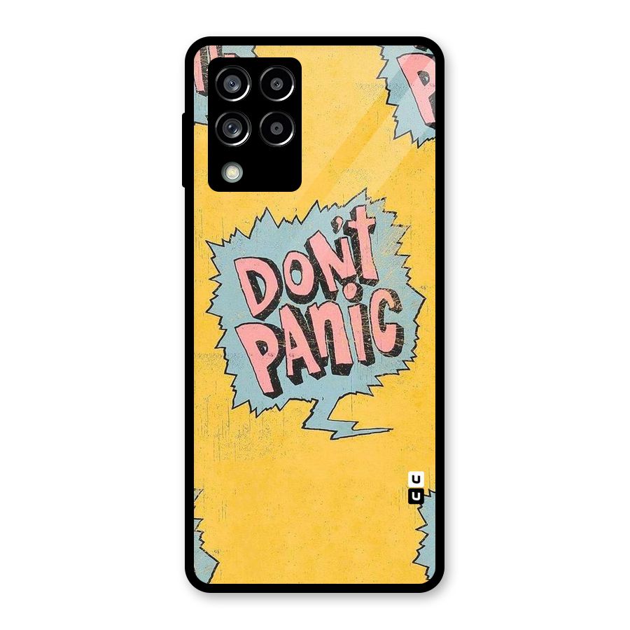 No Panic Glass Back Case for Galaxy M53 5G