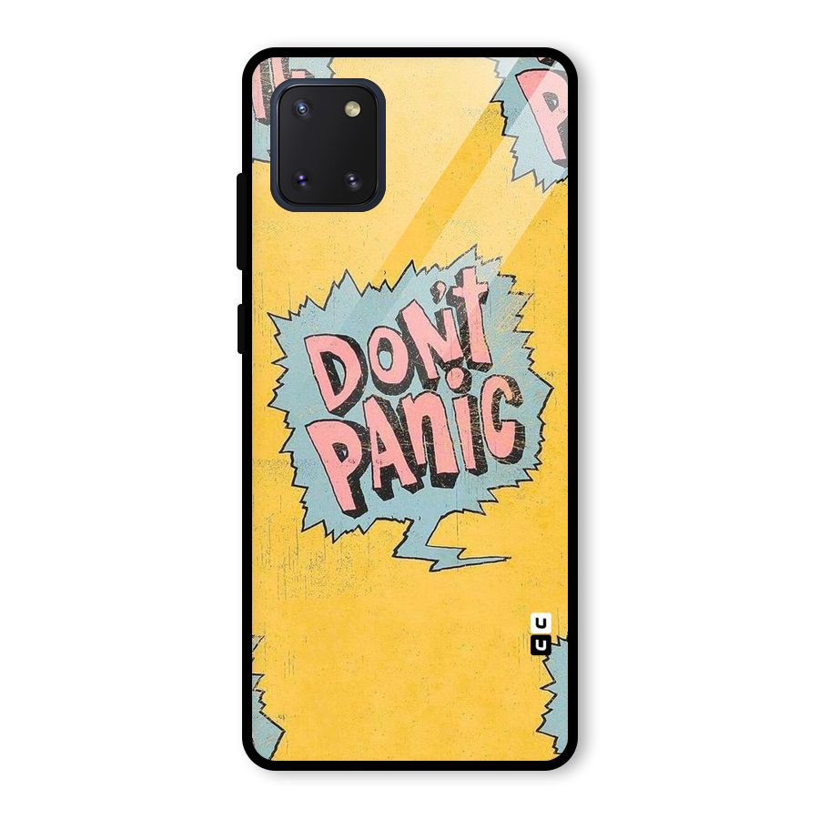 No Panic Glass Back Case for Galaxy Note 10 Lite