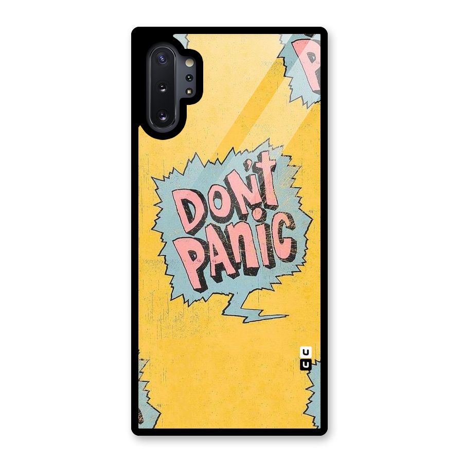 No Panic Glass Back Case for Galaxy Note 10 Plus