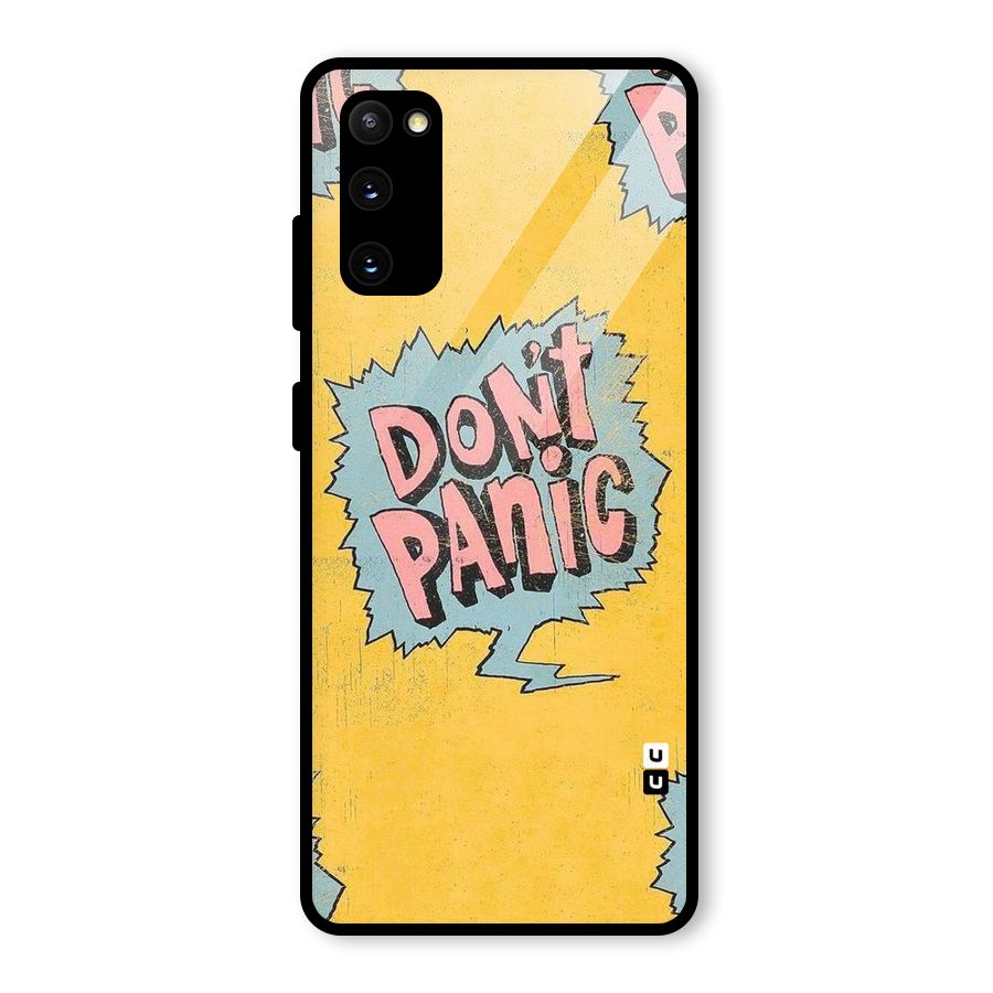 No Panic Glass Back Case for Galaxy S20 FE 5G