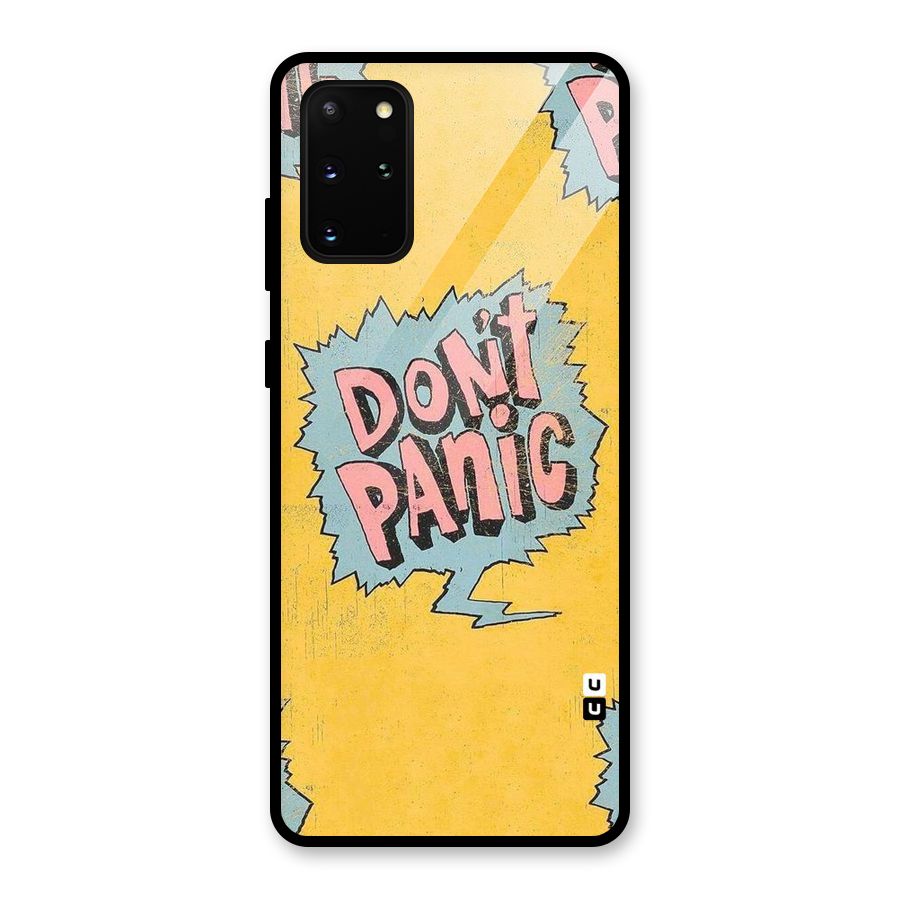 No Panic Glass Back Case for Galaxy S20 Plus
