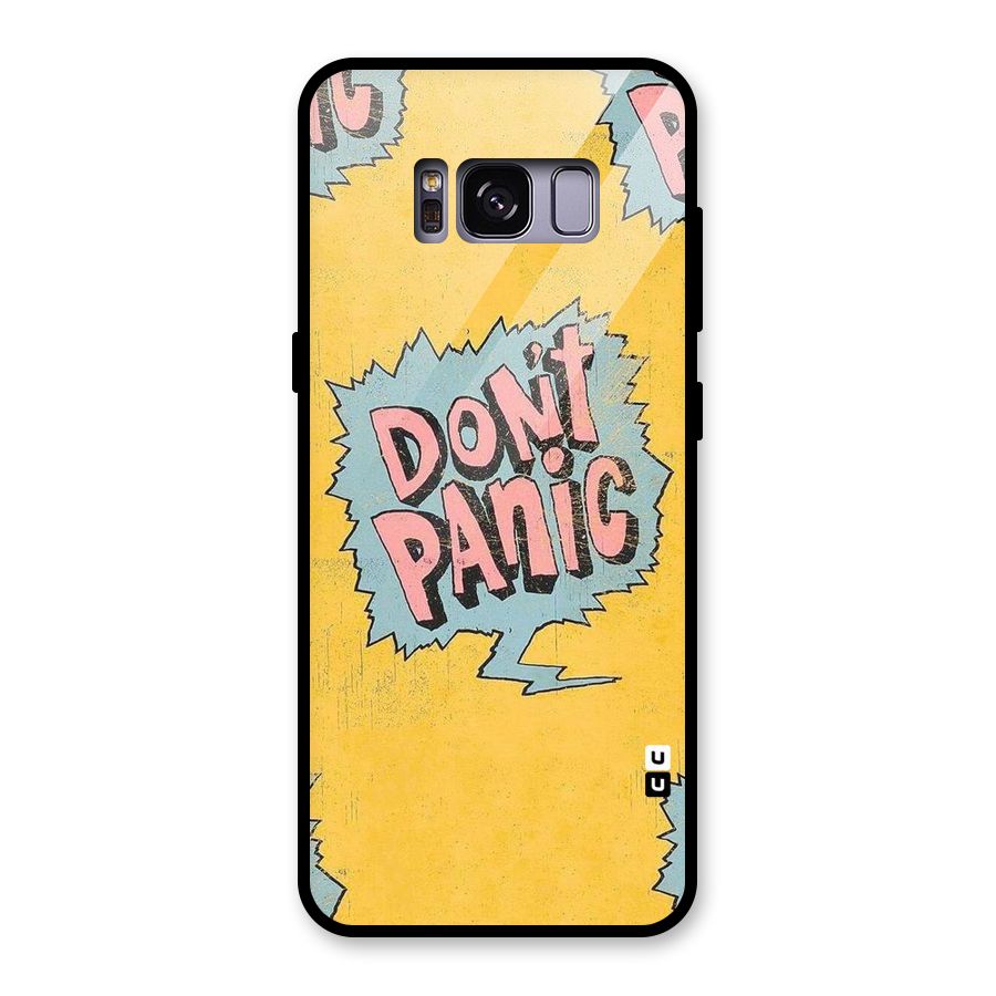 No Panic Glass Back Case for Galaxy S8