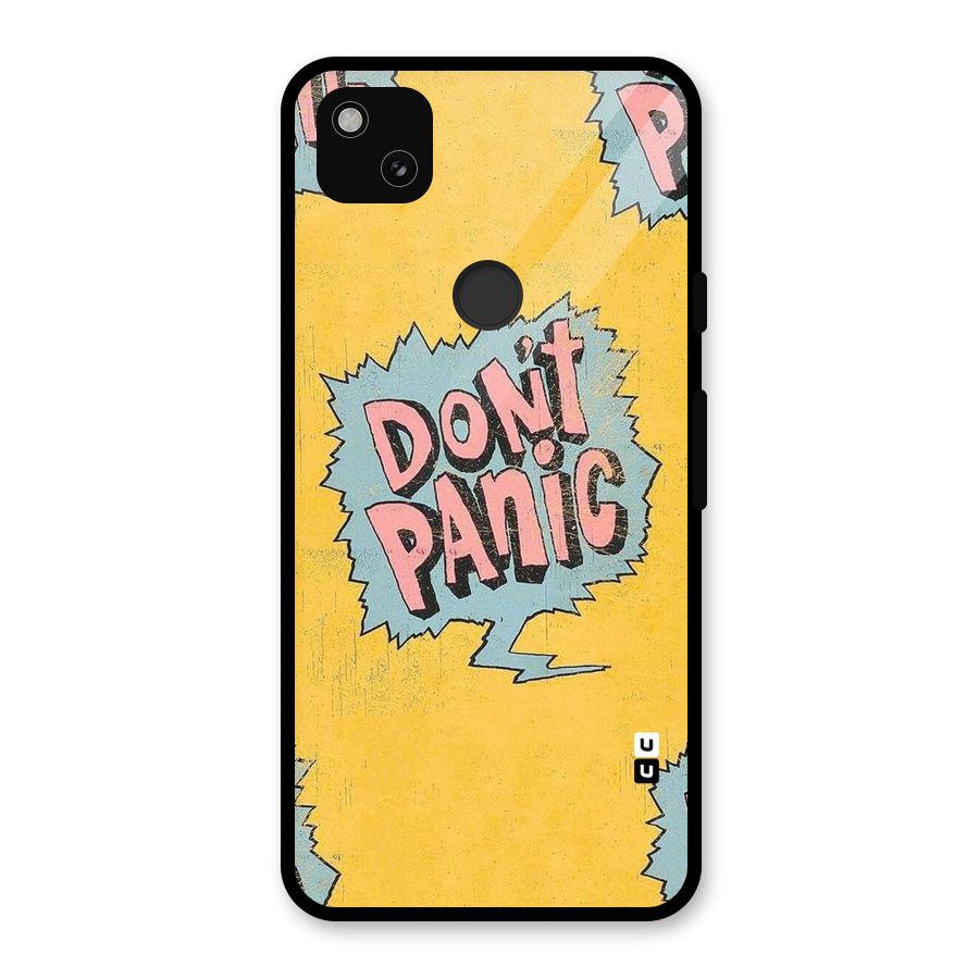 No Panic Glass Back Case for Google Pixel 4a