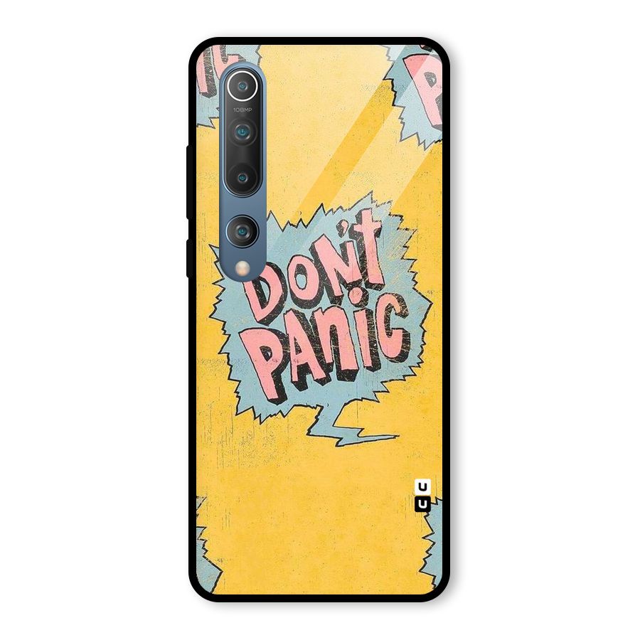 No Panic Glass Back Case for Mi 10