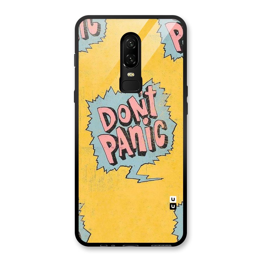 No Panic Glass Back Case for OnePlus 6