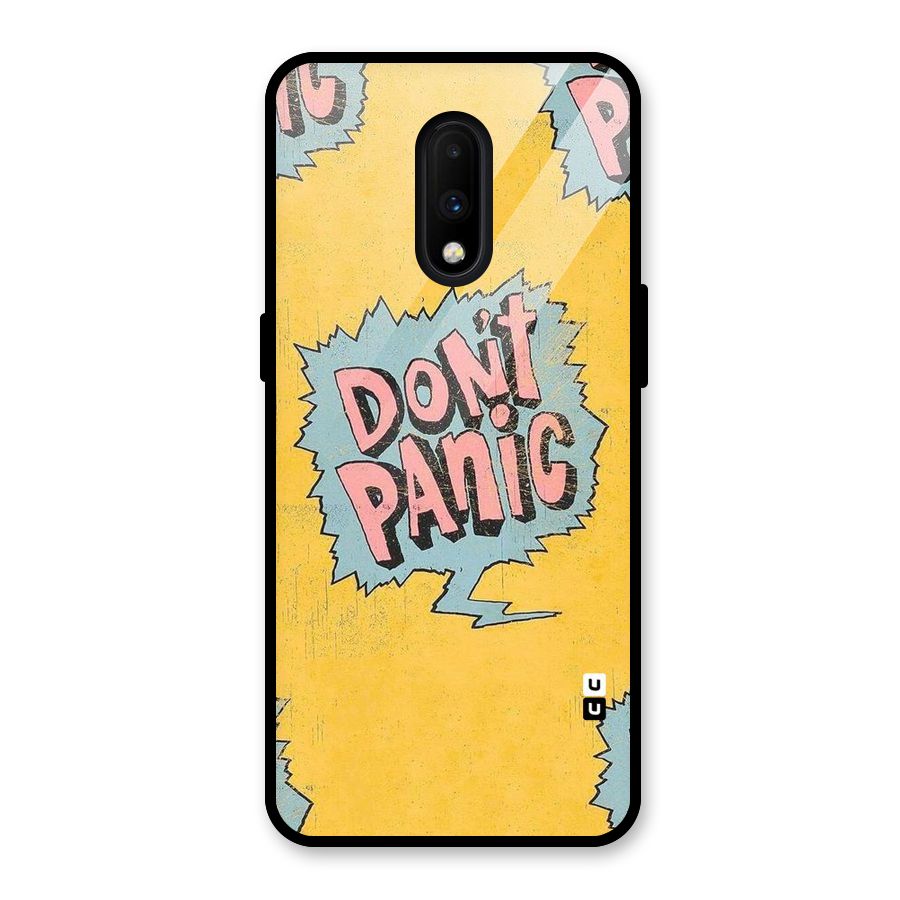 No Panic Glass Back Case for OnePlus 7