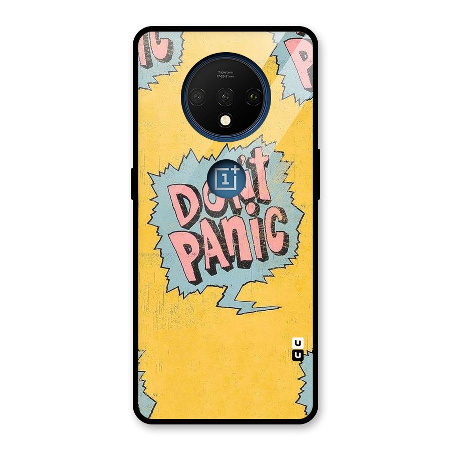 No Panic Glass Back Case for OnePlus 7T