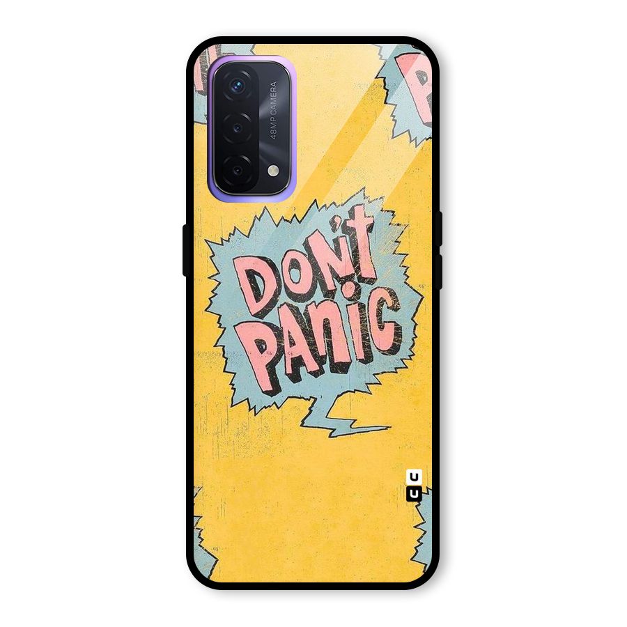 No Panic Glass Back Case for Oppo A74 5G