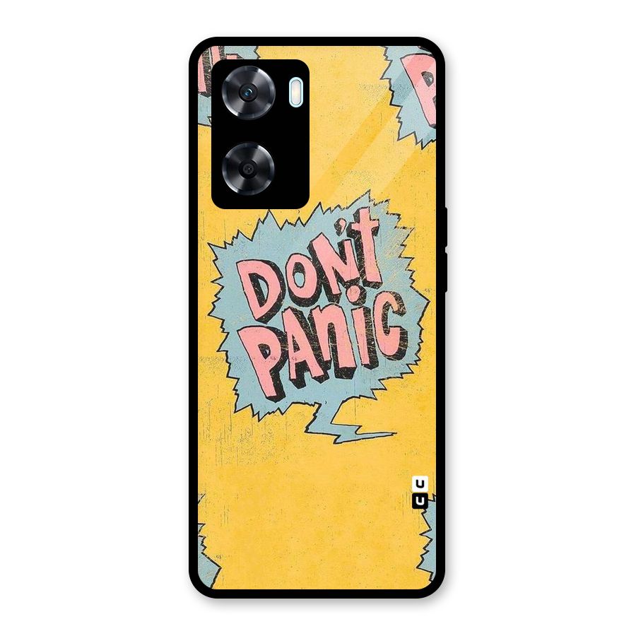 No Panic Glass Back Case for Oppo A77