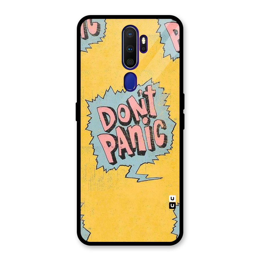 No Panic Glass Back Case for Oppo A9 (2020)