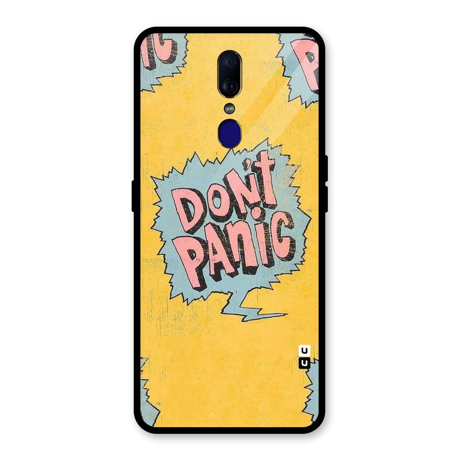 No Panic Glass Back Case for Oppo F11