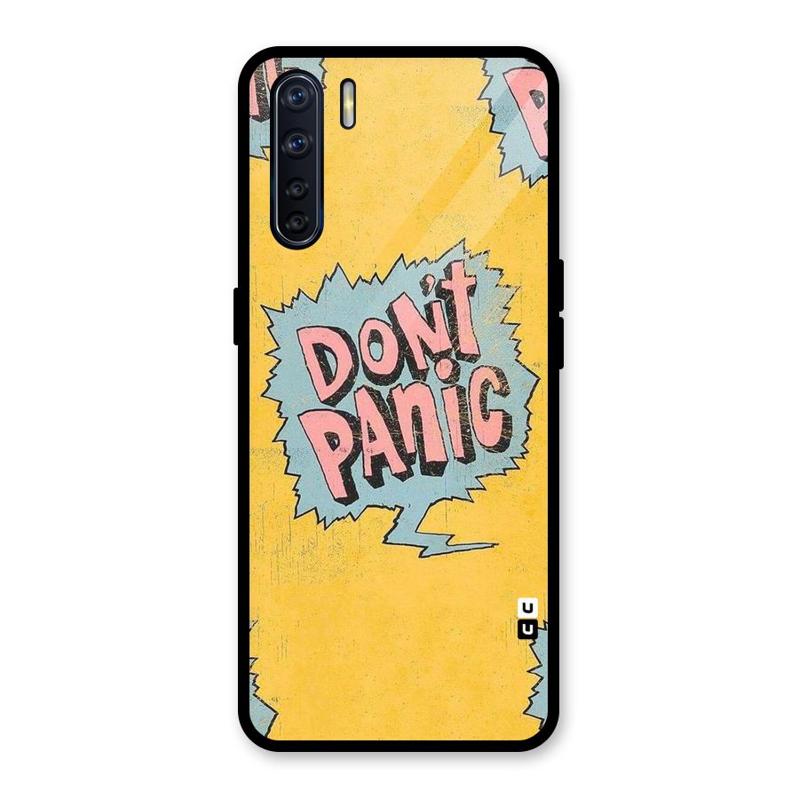 No Panic Glass Back Case for Oppo F15