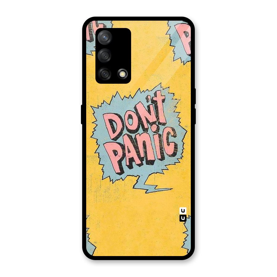 No Panic Glass Back Case for Oppo F19