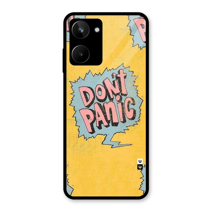 No Panic Glass Back Case for Realme 10