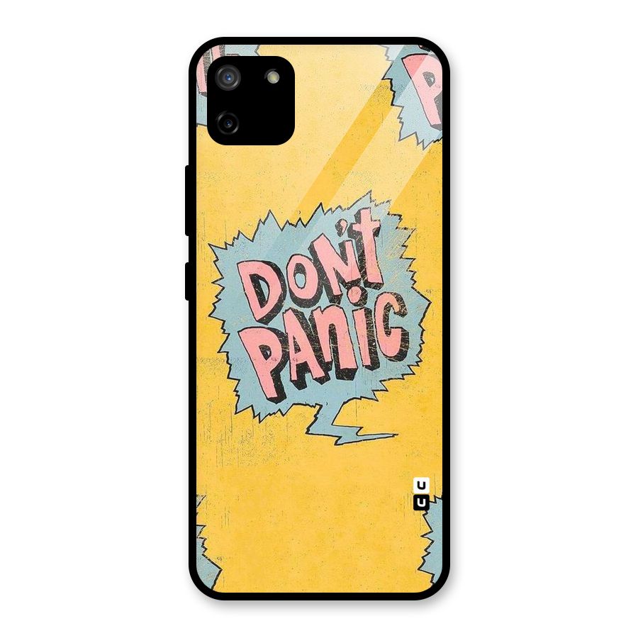 No Panic Glass Back Case for Realme C11