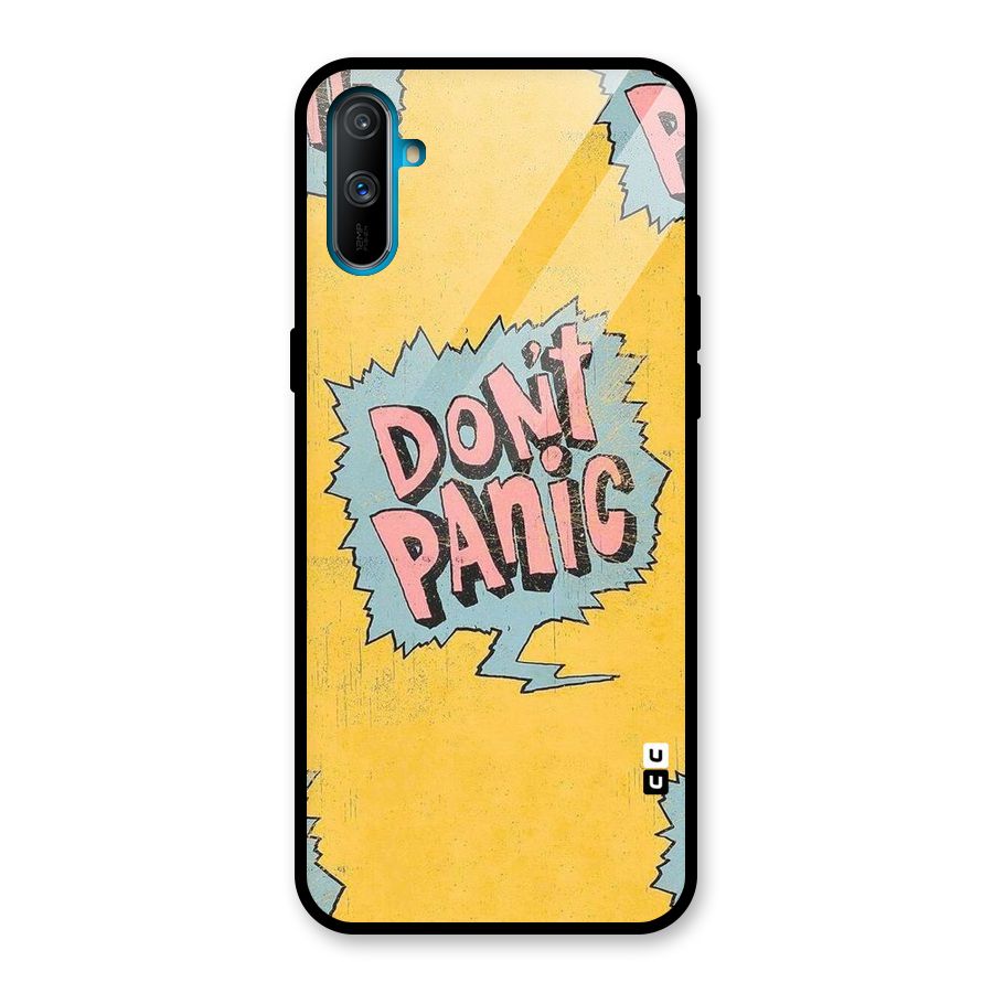 No Panic Glass Back Case for Realme C3
