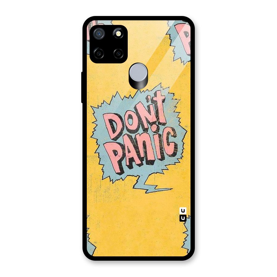 No Panic Glass Back Case for Realme Narzo 20