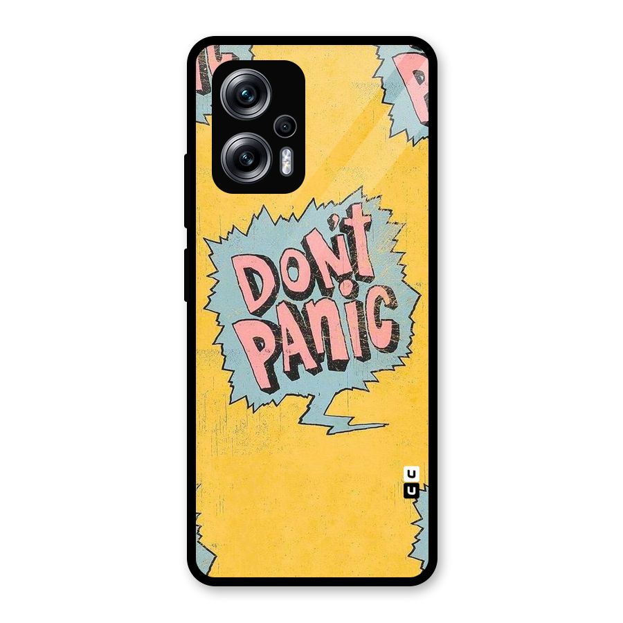 No Panic Glass Back Case for Redmi K50i