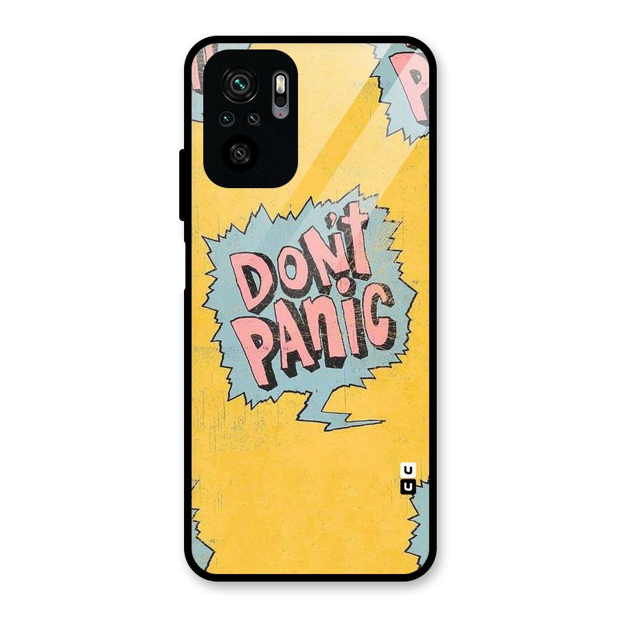 No Panic Glass Back Case for Redmi Note 10S