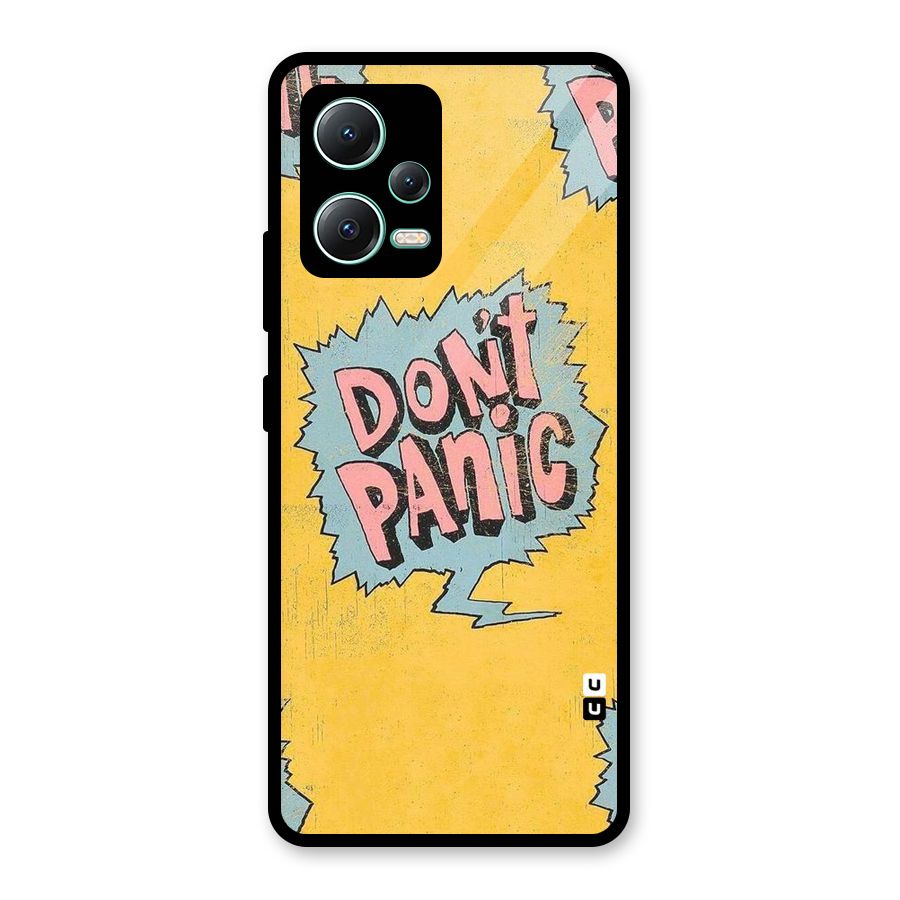 No Panic Glass Back Case for Redmi Note 12 5G