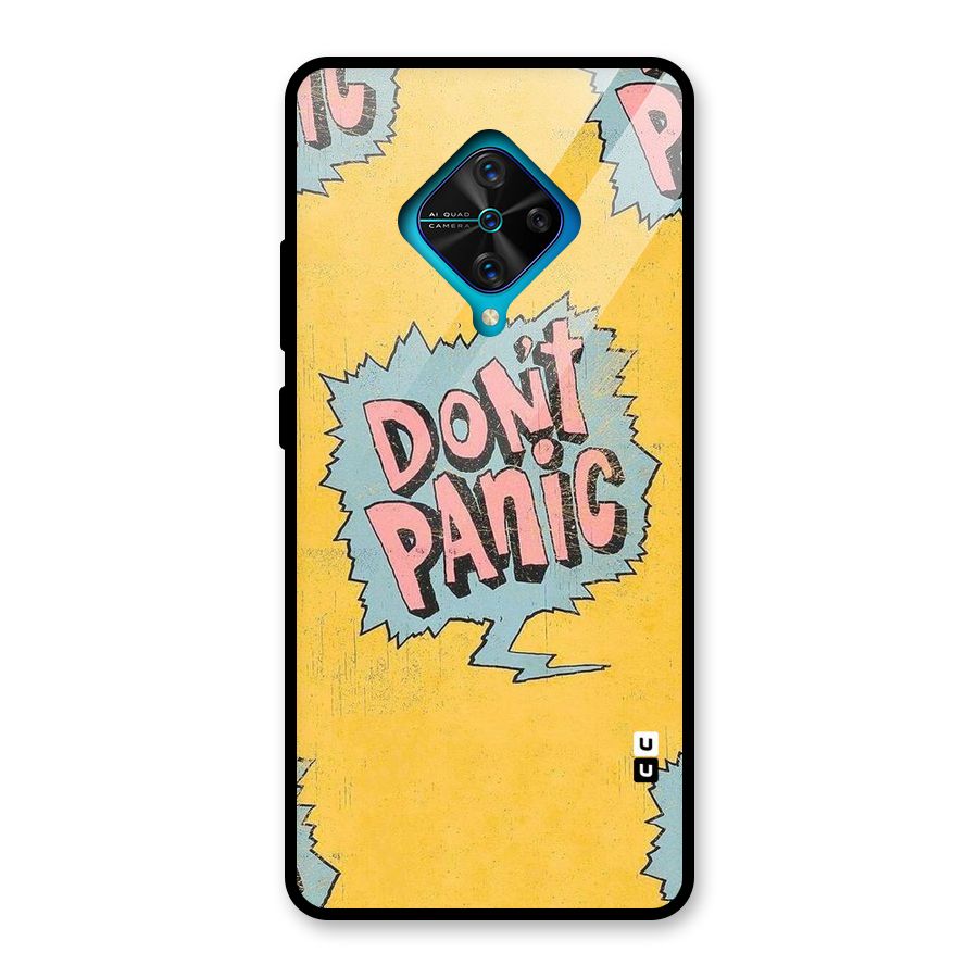 No Panic Glass Back Case for Vivo S1 Pro