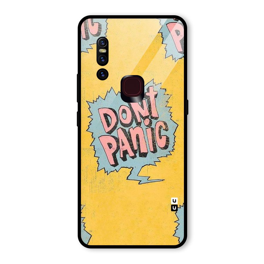 No Panic Glass Back Case for Vivo V15