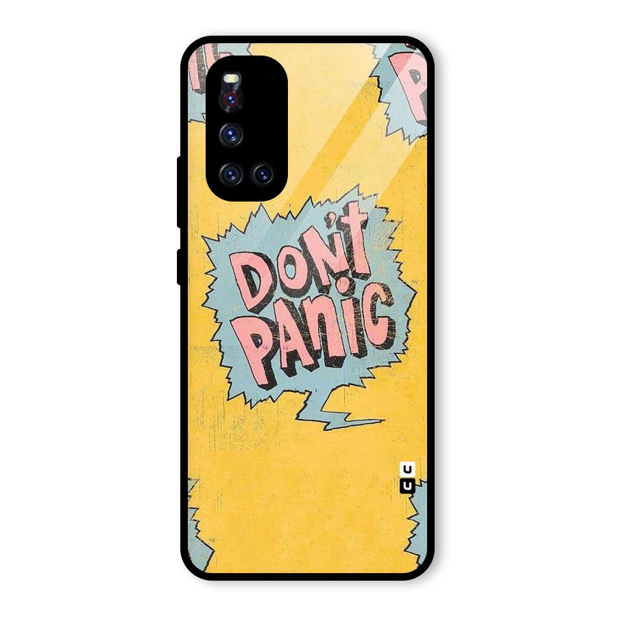 No Panic Glass Back Case for Vivo V19