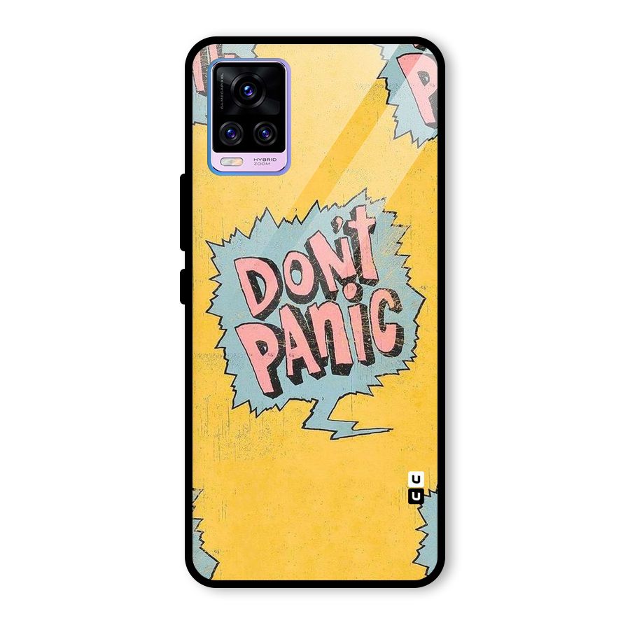 No Panic Glass Back Case for Vivo V20 Pro