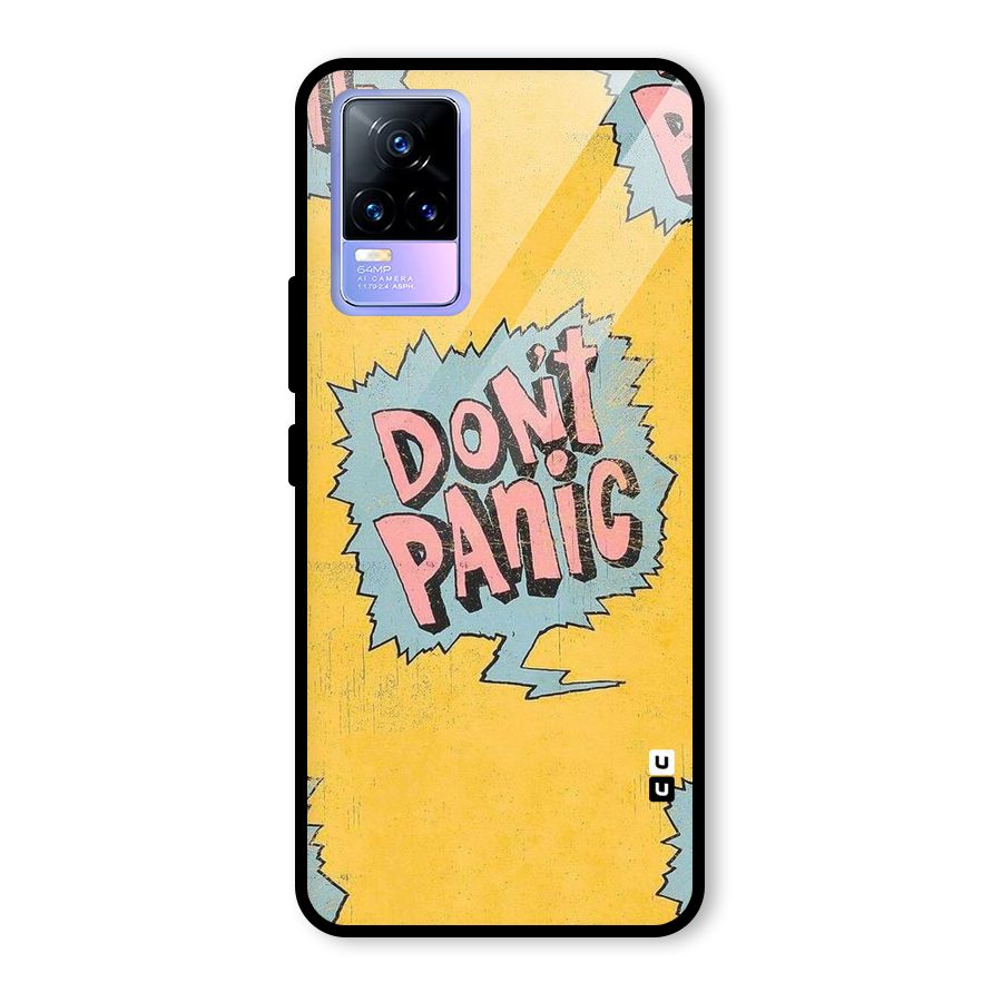 No Panic Glass Back Case for Vivo Y73