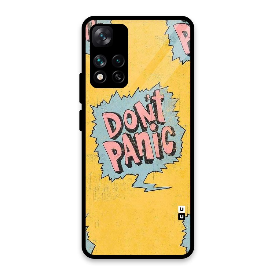 No Panic Glass Back Case for Xiaomi 11i HyperCharge 5G