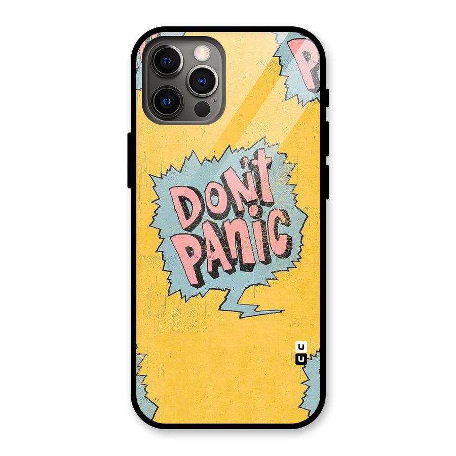 No Panic Glass Back Case for iPhone 12 Pro