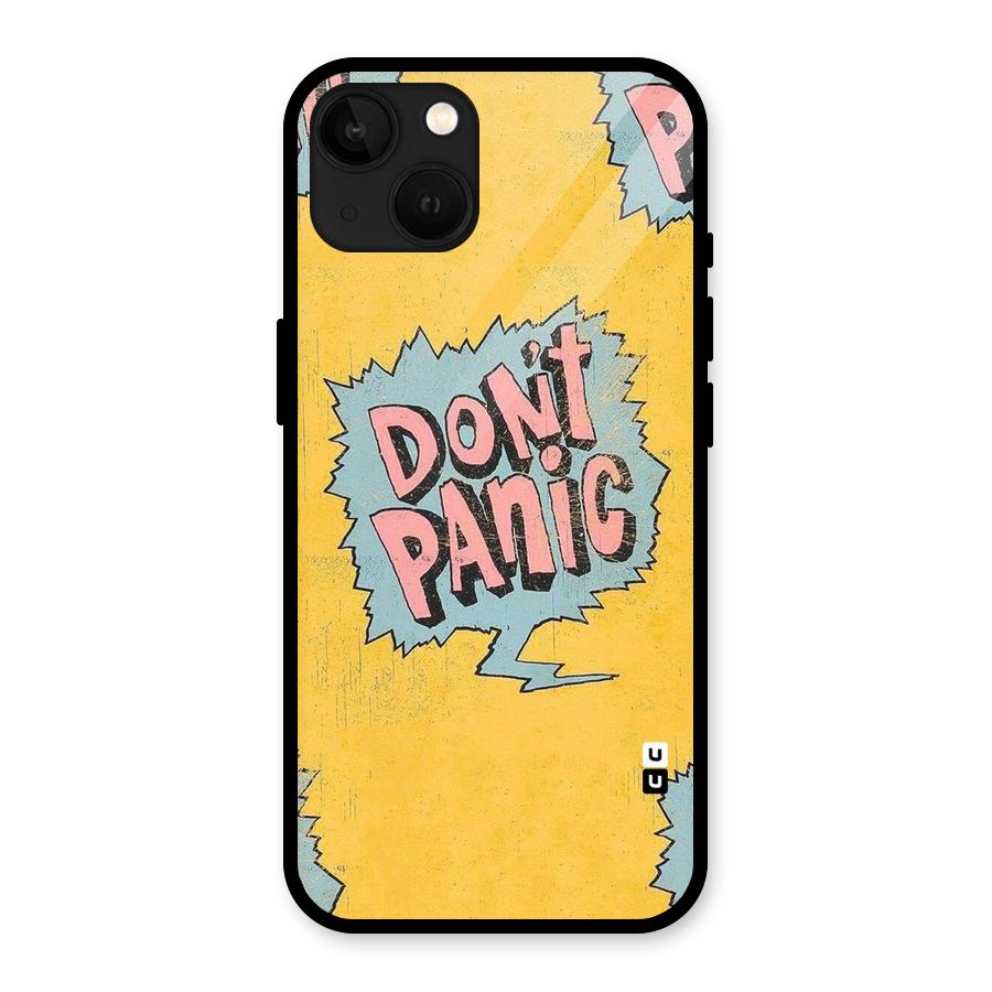 No Panic Glass Back Case for iPhone 13