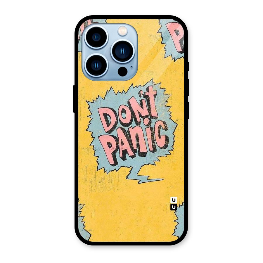 No Panic Glass Back Case for iPhone 13 Pro