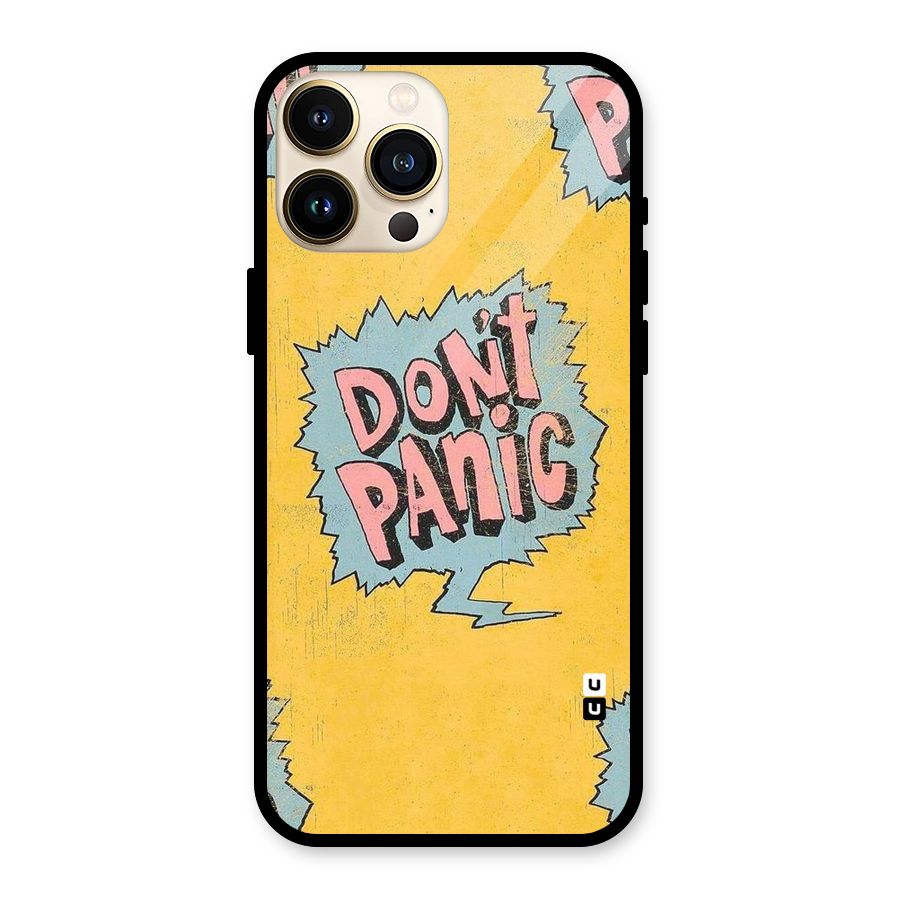 No Panic Glass Back Case for iPhone 13 Pro Max