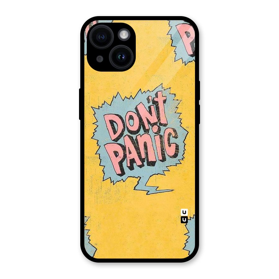 No Panic Glass Back Case for iPhone 14