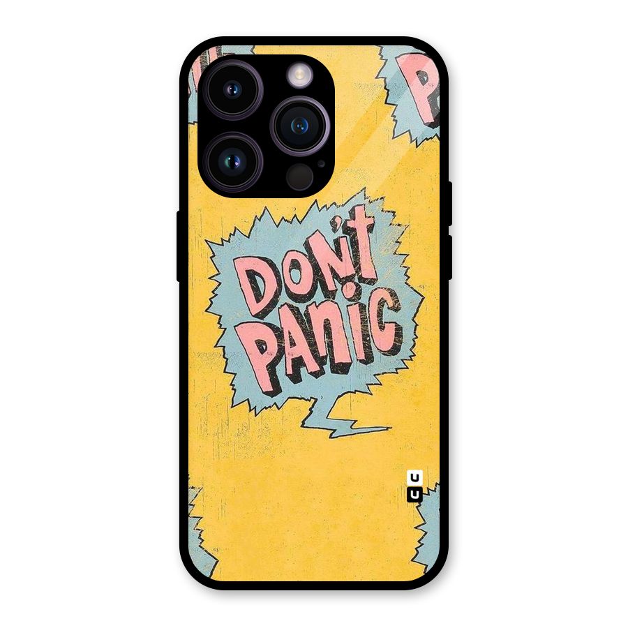 No Panic Glass Back Case for iPhone 14 Pro