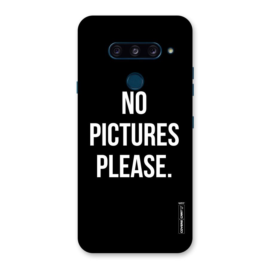 No Pictures Please Back Case for LG  V40 ThinQ