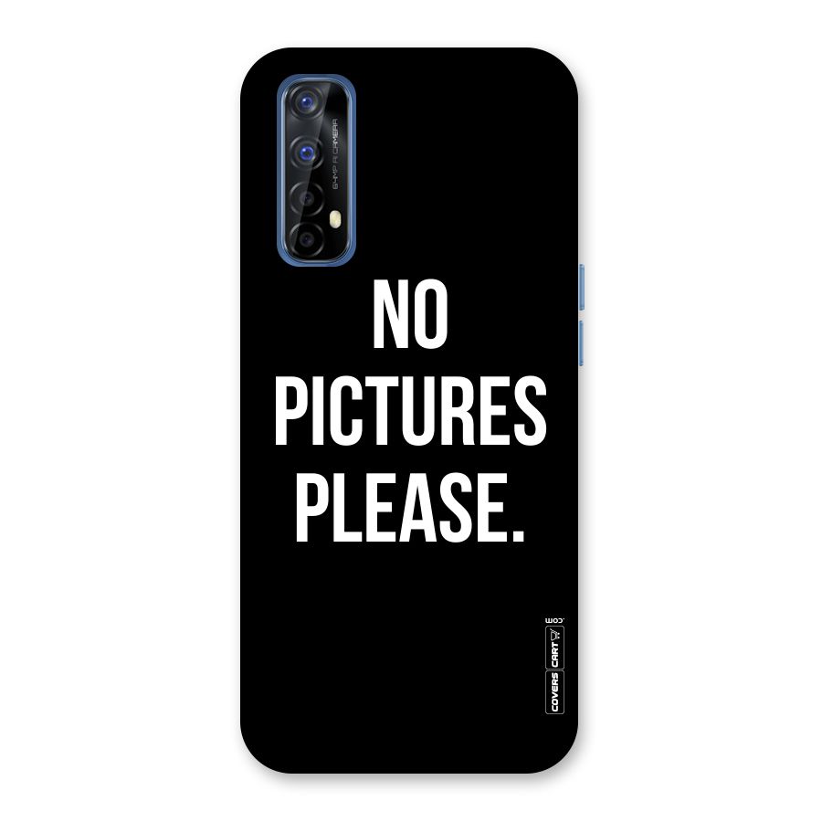 No Pictures Please Back Case for Realme 7