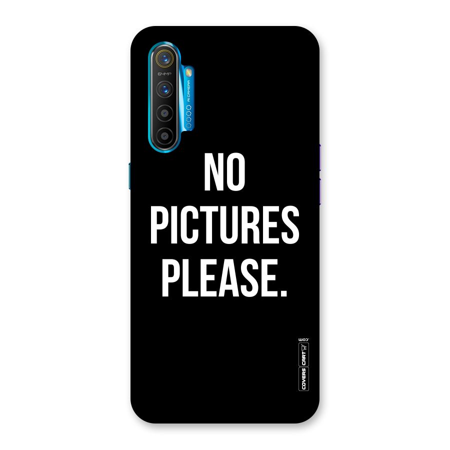 No Pictures Please Back Case for Realme XT