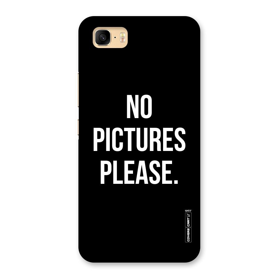 No Pictures Please Back Case for Zenfone 3s Max