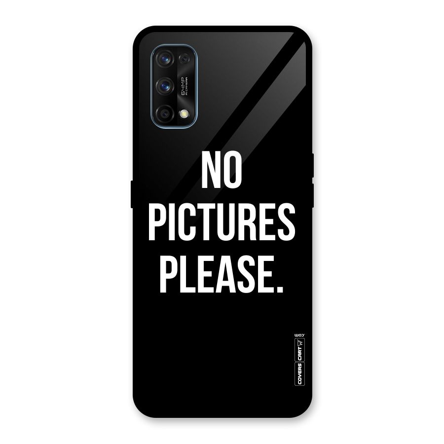 No Pictures Please Glass Back Case for Realme 7 Pro