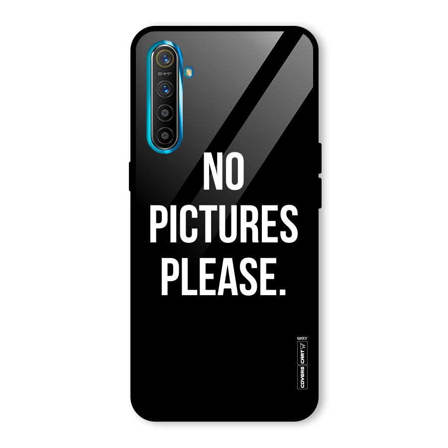 No Pictures Please Glass Back Case for Realme X2