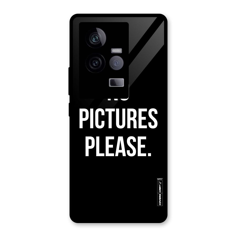 No Pictures Please Glass Back Case for Vivo iQOO 11 5G