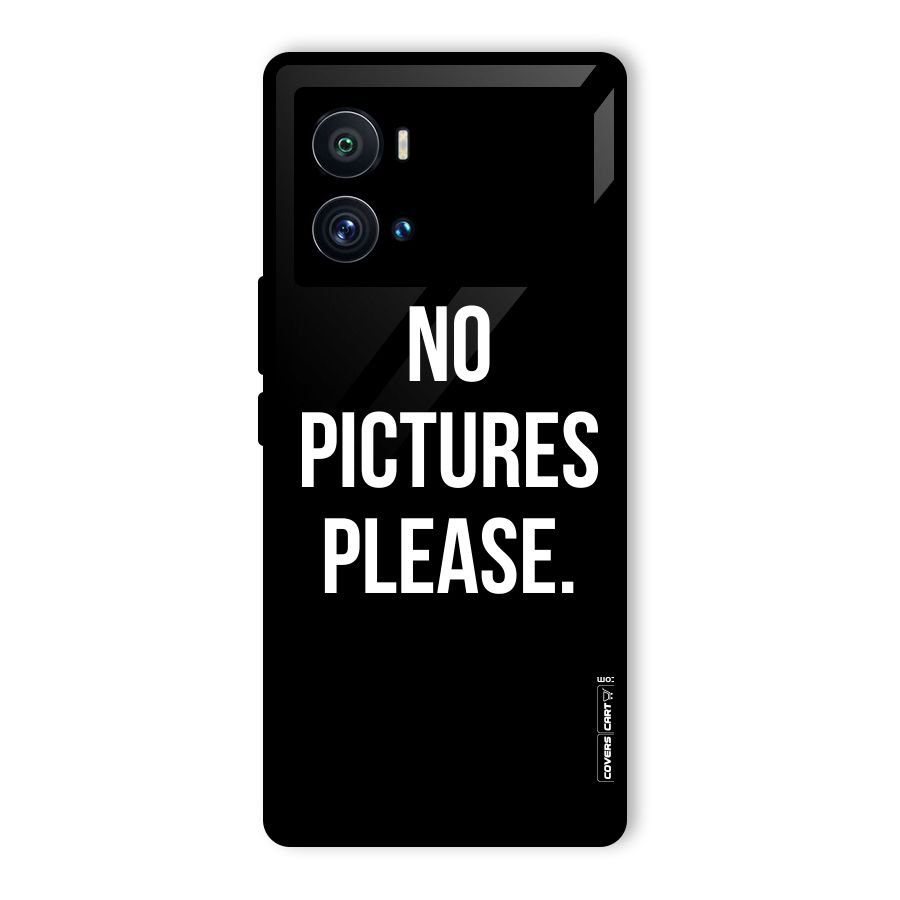 No Pictures Please Glass Back Case for Vivo iQOO 9 Pro